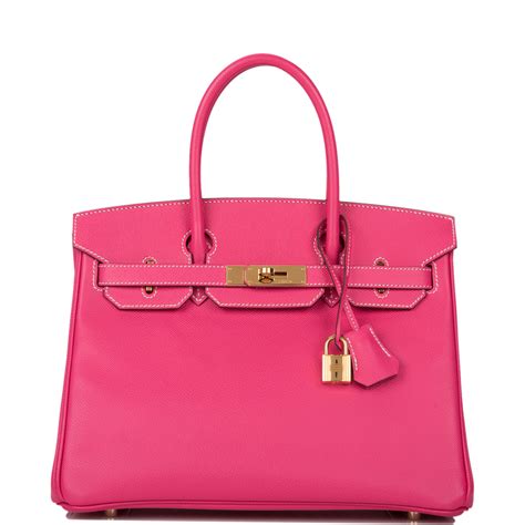 bolsa rosa hermes|farfetch bolsas birkin hermes.